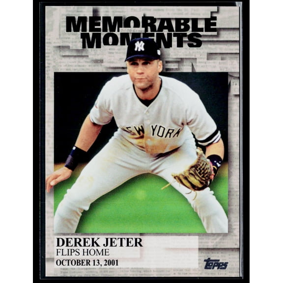 2017 Topps Memorable Moments Derek Jeter New York Yankees #MM-31 Baseball Card