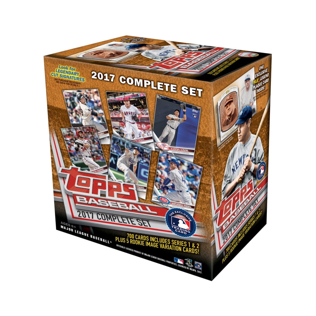 2017 Topps MLB Baseball Trading Cards Complete Set Limited Edition