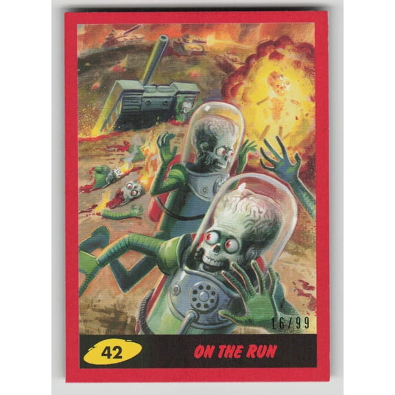 2017 Topps Mars Attacks The Revenge 16/99 #42