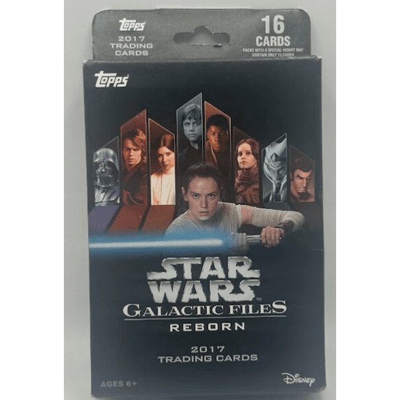 2017 Topps Star Wars Galactic Files Reborn EXCLUSIVE SEALED Hanger Box