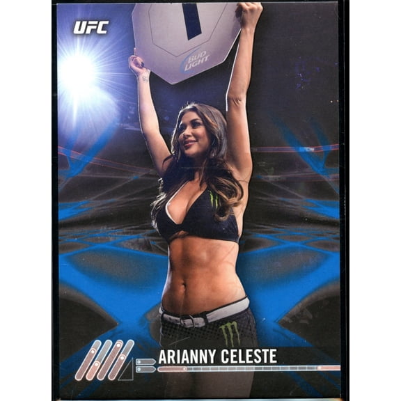 2017 Topps UFC Knockout Arianny Celeste #19 Blue Parallel /99 Blue Parallel Parallel/Variety