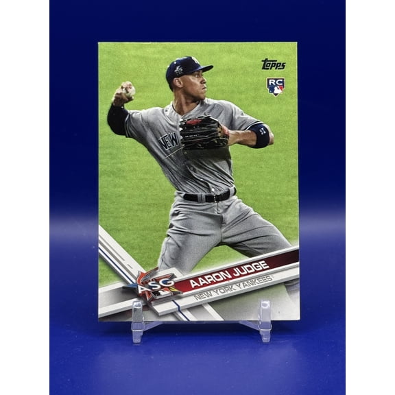 2017 Topps Update Series Aaron Judge #US166 All-Star Game RC New York Yankees MLB Baseball Trading Cards
