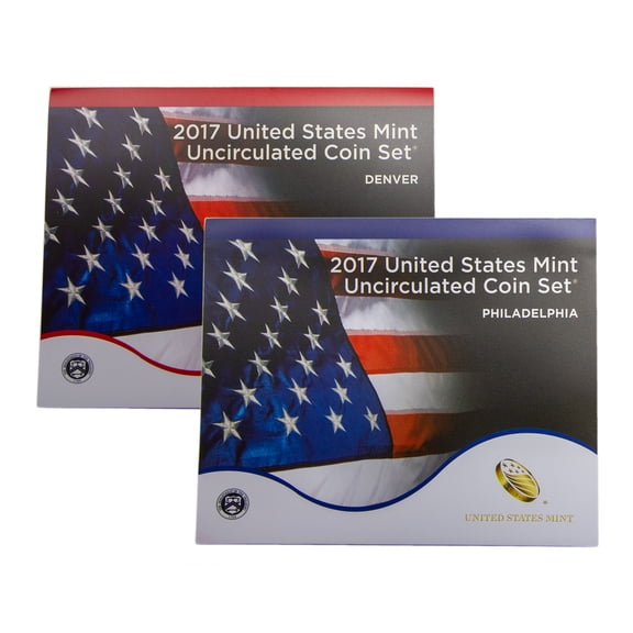 2017 U.S. Mint Set - 20 Coins - Collectible OGP Set