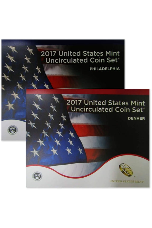 2017 Uncirculated Coin Set U.S Mint Government Packaging OGP COA