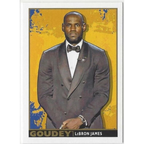 2017 Upper Deck Goodwin Goudey #G15 LeBron James Basketball Trading Card