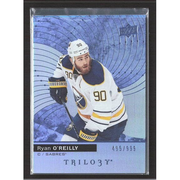 2017 Upper Deck Trilogy Ryan O'Reilly #27 Blue /999