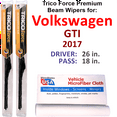 thumbnail image 1 of 2017 Volkswagen GTI Performance Beam Wipers (Set of 2), 1 of 3