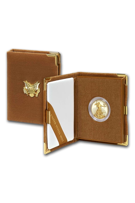 2017-W 1/2 oz Proof American Gold Eagle (w/Box & COA)
