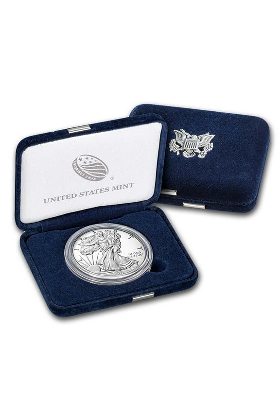 2017-W 1 oz Proof American Silver Eagle (w/Box & COA)