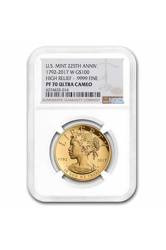 2017-W High Relief American Liberty Gold PF-70 UCAM NGC
