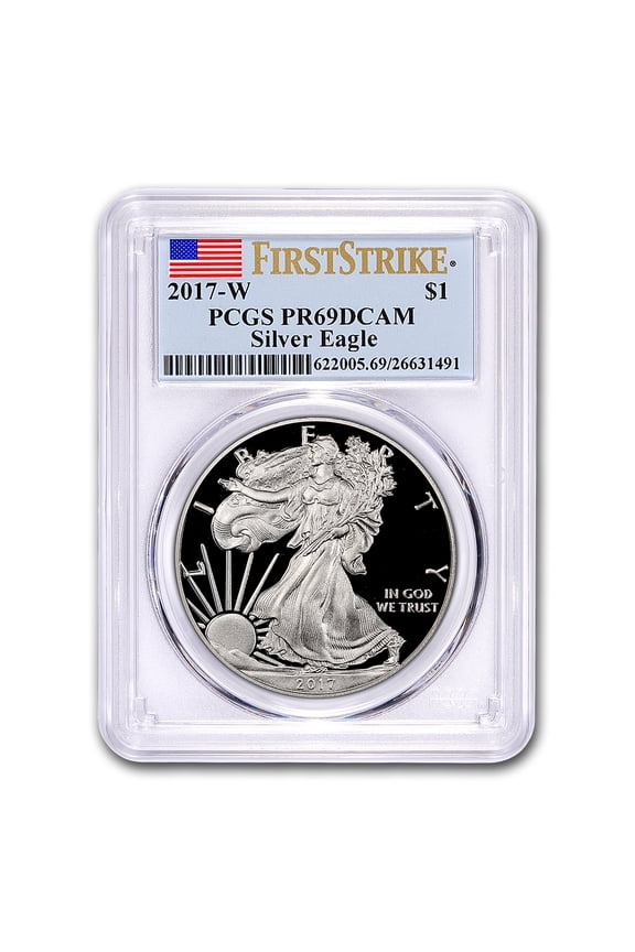 2017-W Proof American Silver Eagle PR-69 PCGS (FirstStrike)