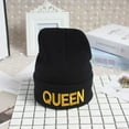 thumbnail image 1 of 2017 Winter Warm Skullies Beanies Knit KING QUEEN Hat Skullies Bonnet Hats For Men Women Beanie Ski Embroidery Cap S4, 1 of 5