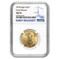 thumbnail image 1 of 2018 1/2 oz American Gold Eagle Coin MS-70 NGC (Early Releases), 1 of 3