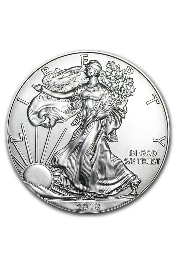 2018 1 oz American Silver Eagle BU