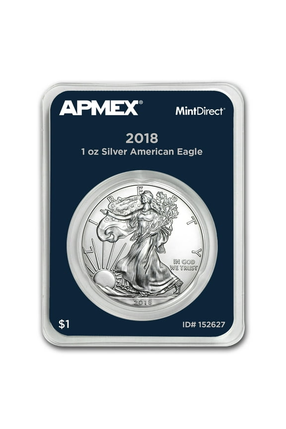 2018 1 oz American Silver Eagle (MintDirect Single)
