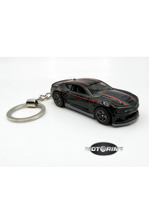 2018 '18 Chevy Copo Camaro Black Car Rare Novelty Keychain 1:64 Diecast