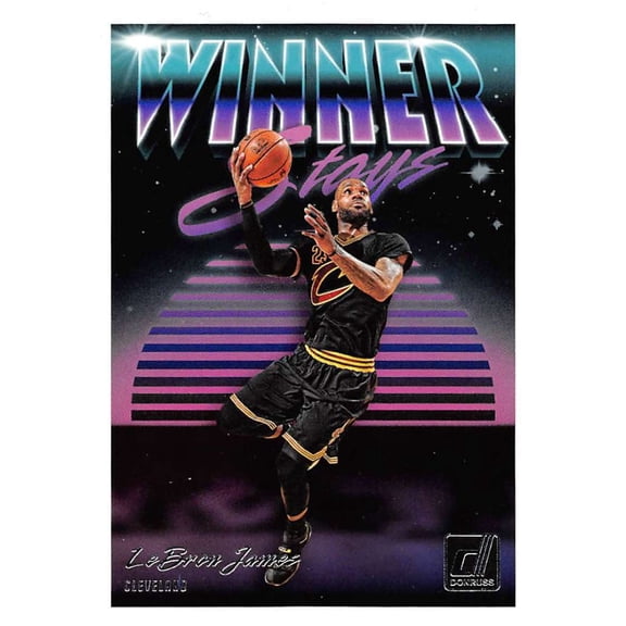 2018-19 Donruss Winner Stays #11 LeBron James Cleveland Cavaliers NBA Basketball Trading Card
