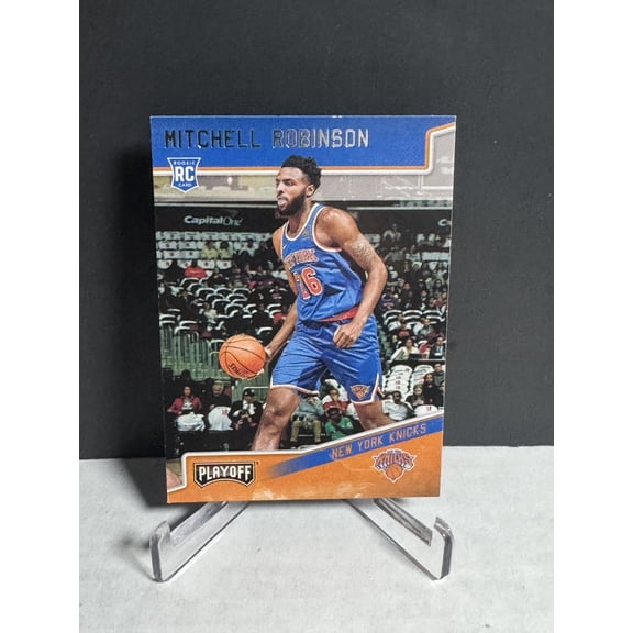 2018-19 Panini Chronicles Playoff Mitchell Robinson Rookie RC Trading Card #186 New York Knicks NBA