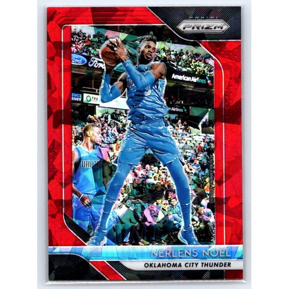 2018-19 Panini Prizm Nerlens Noel Oklahoma City Thunder Prizms Red Ice #79 Basketball Card