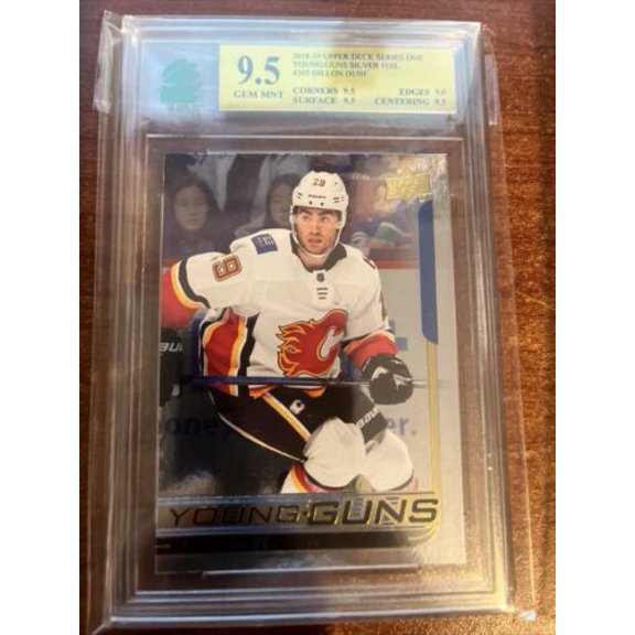 2018-19 Upper Deck Dillon Dube #207 Rookie MNT 9.5