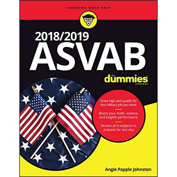 Pre-Owned 2018 / 2019 ASVAB for Dummies