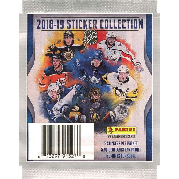 2018-2019 NHL Sticker Collection Sticker Pack