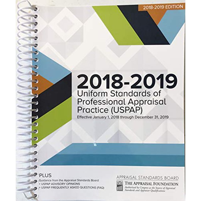 PreOwned 20182019 Uniform Standard of Professional Appraisal Practice