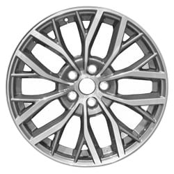 2018-2021 Subaru Wrx 19" Machined Charcoal OEM Factory Wheel Rim 28111VA180