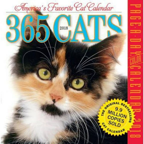2018 365 Cats Box Calenda