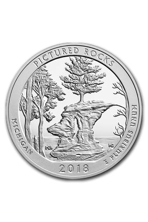2018 5 oz Silver ATB Pictured Rocks National Lakeshore, MI