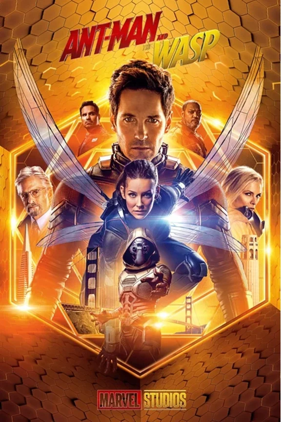 2018 Ant-Man And The Wasp Movie Poster Marvel Paul Rudd Scott Lang UNFRAMED PAPER POSTER