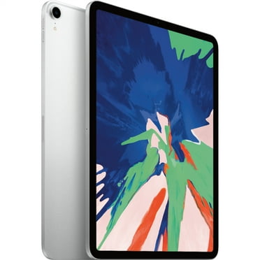 Restored 2018 Apple iPad Pro 11 11" Display 64GB Storage WiFi   Unlocked Cellular MU0W2LL/A - Silver (Refurbished)