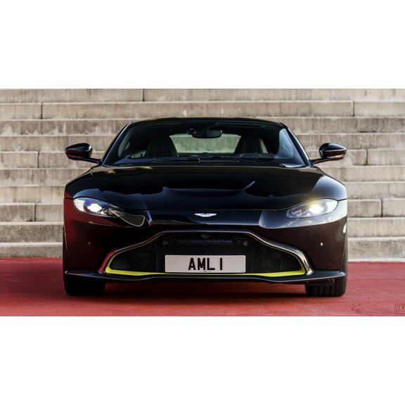 2018 Aston Martin Vantage Car - 20x30 Inch Laminated Poster - Stunning Detail and Bold Colors