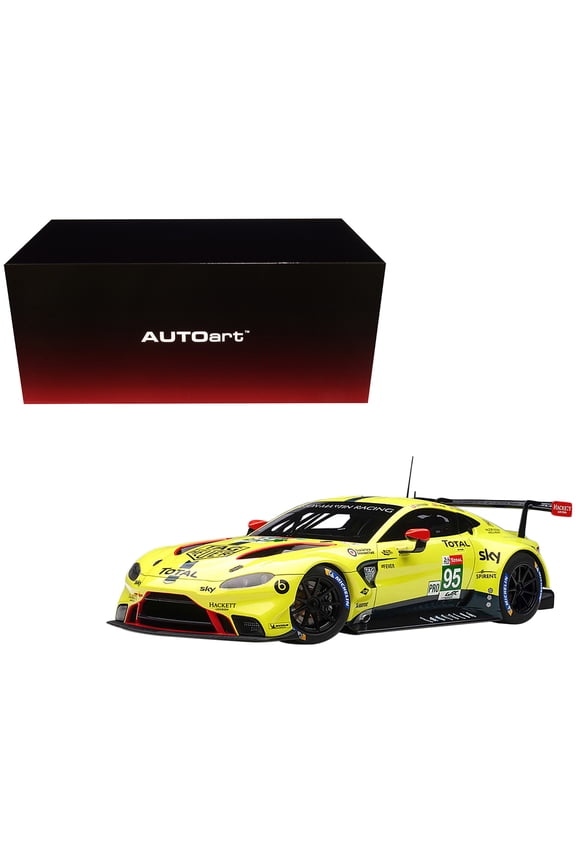 2018 Aston Martin Vantage GTE #95 Sorensen - Thiim - Turner Le Mans PRO 1/18 Model Car by Autoart