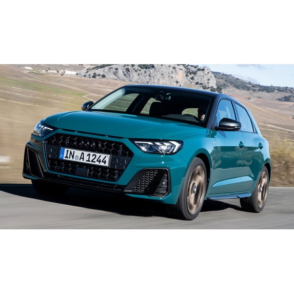 2018 Audi A1 Sportback Edition One Car - 24x36 Inch Laminated Poster - Stunning Detail and Bold Colors