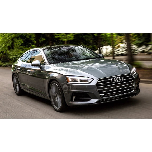 2018 Audi A5 Sportback - 12x18 Inch Laminated Poster - Stunning Detail and Bold Colors