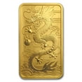 thumbnail image 1 of 2018 Australia 1 oz Gold Dragon Rectangular Coin BU, 1 of 2