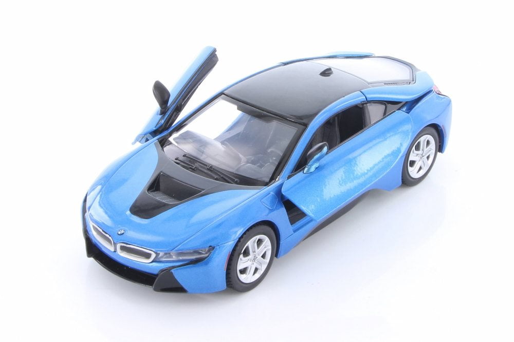 2018 BMW i8 Coupe, Blue - Showcasts 79359/16D - 1/24 scale Diecast Model Toy Car (Brand New but NO BOX)
