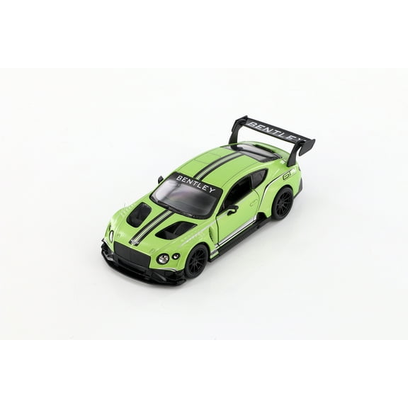 2018 Bentley GT3, Green - Kinsmart 5417D - 1/38 scale Diecast Model Toy Car