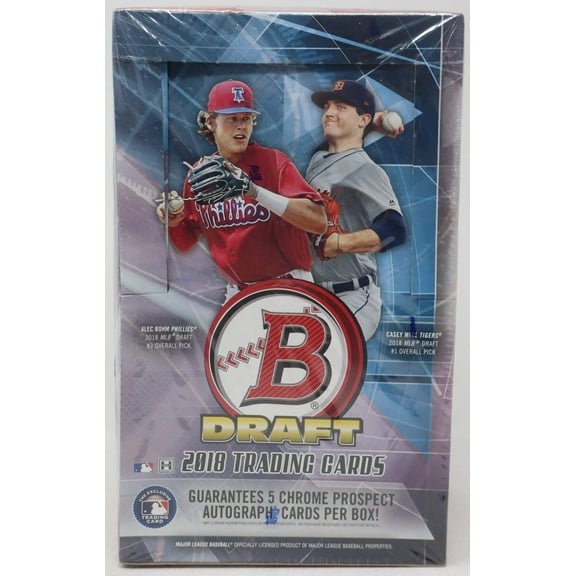 2018 Bowman Draft Baseball Super Jumbo Box (Hobby) (5/120)