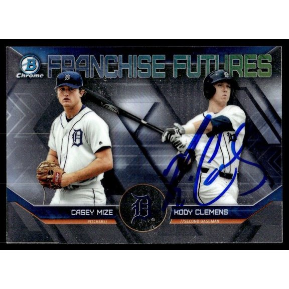 2018 Bowman Franchise Futures Mize Clemens Tigers #FF-DET Baseball Card