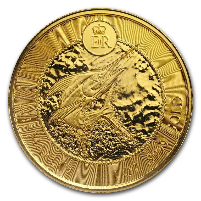 2018 Cayman Islands 1 oz Gold Marlin BU (No Assay) - Walmart.com