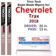 thumbnail image 1 of 2018 Chevrolet Trax Beam Blade Wipers (Set of 2), 1 of 4