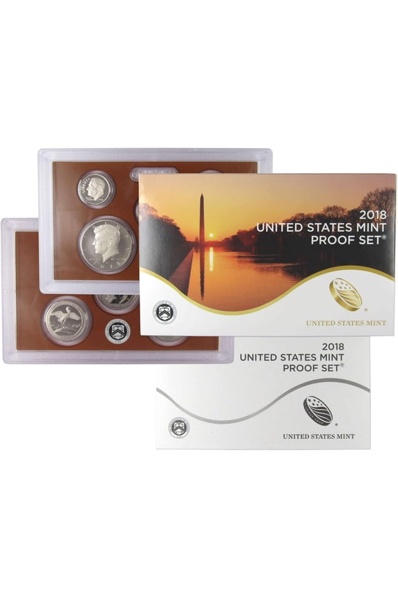 2018 Clad Proof Set U.S. Mint Original Government Packaging OGP COA