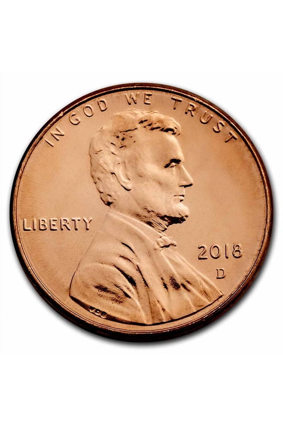 2018-D Lincoln Cent BU (Red)