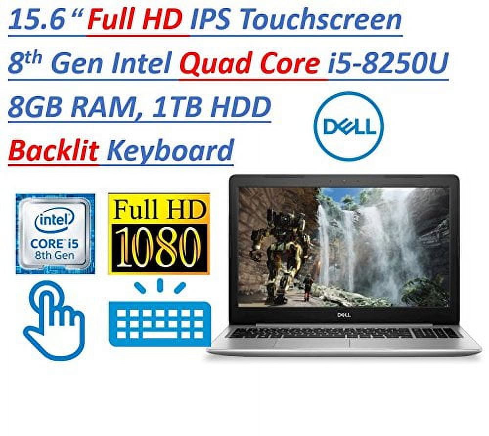 2018 Dell Inspiron 5000 Business Laptop PC, 15.6 Inch Full HD IPS ...