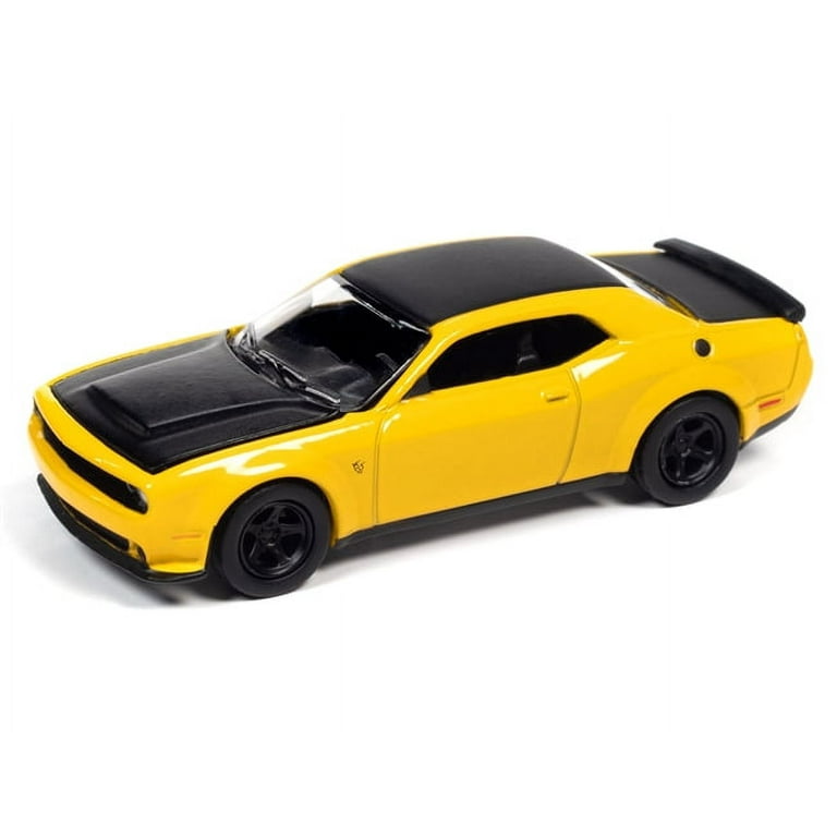 2018 Dodge Challenger SRT Demon Yellow Auto World AW64312 48B