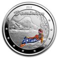 thumbnail image 1 of 2018 Dominica 1 oz Silver Nature Isle Proof (Colorized), 1 of 4