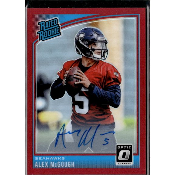 2018 Donruss Optic Alex McGough #193 Red