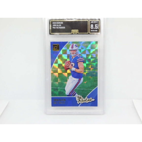 2018 Donruss The Rookies RC #R4 Josh Allen Buffalo Bills GMA 8.5